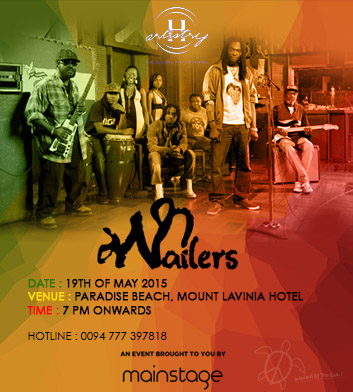 Click to See the Official Facebook Event Page - The Wailers Live Concert - Colombo 2015